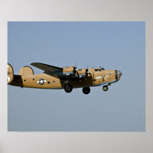 Diamond Lil B-24 Bomber, landning i Oshkosh, Poster