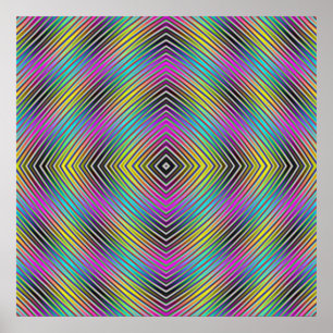 Diamond linjer Poster