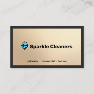 Diamond Logotyp Houseservation Service Visitkort