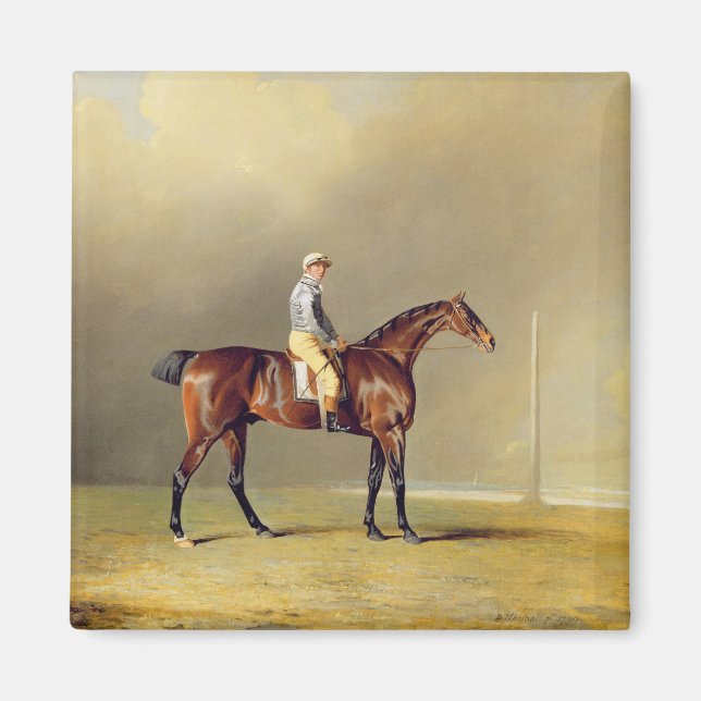 Diamond, med Dennis Fitzpatrick Up, 1799 (olja på Magnet (Framsidan)