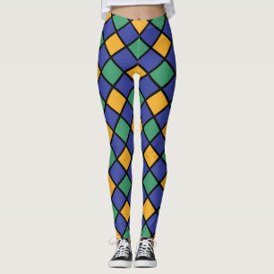 Diamond Mönster #84 Leggings