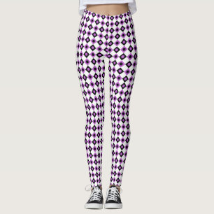 Diamond Mönster #92-1 Leggings