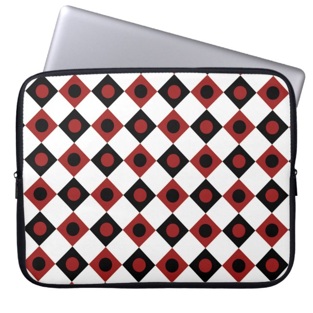 Diamond Mönster #96 Laptop Fodral (Framsidan)