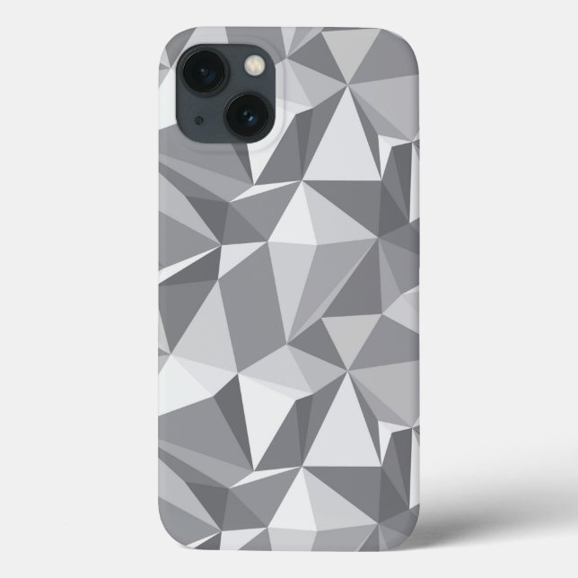 Diamond Mönster - Abstrakt Polygon (Baksida)