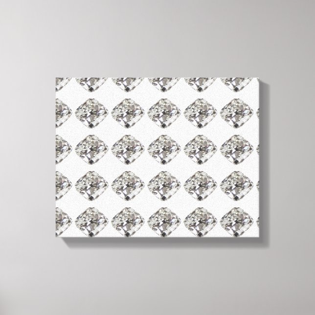 Diamond mönster canvastryck (Framsida)