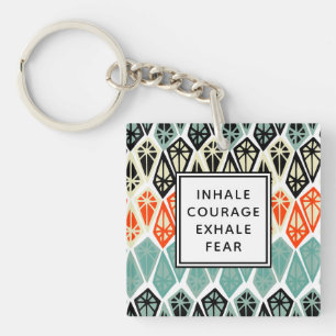 Diamond Mönster Inhale Courage Exhale Fruear