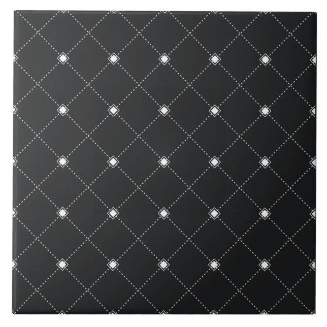 Diamond Mönster Kakelplatta (Framsidan)