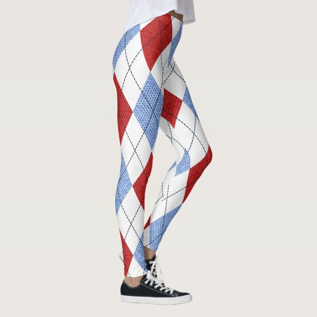 Diamond mönster leggings (Höger)