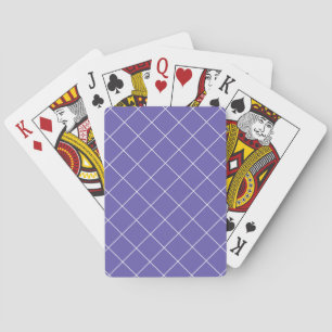 Diamond Mönster lila Casinokort