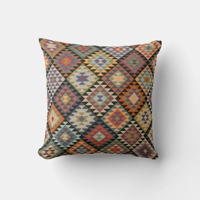 Diamond Mönster Pillow Kudde (Framsida)