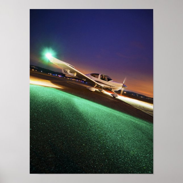 Diamond Night Flight Poster (Framsidan)