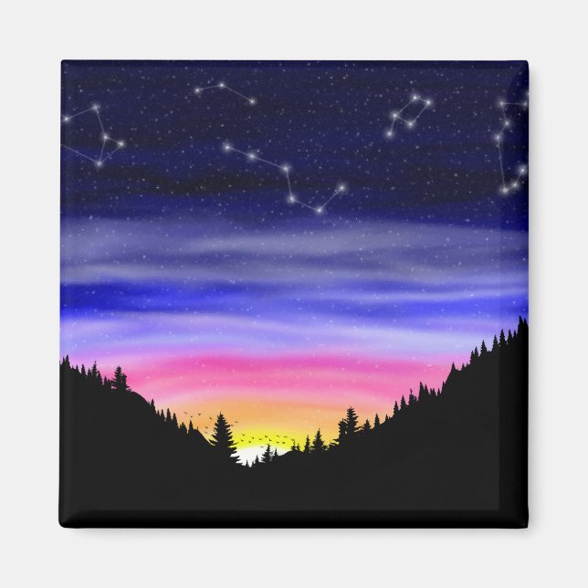 Diamond Night Magnet (Framsidan)