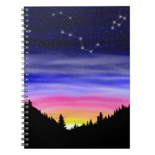 Diamond Night Notebook Anteckningsbok