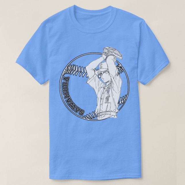 Diamond no Ace Eijun Sawamura T Shirt (Design framsida)