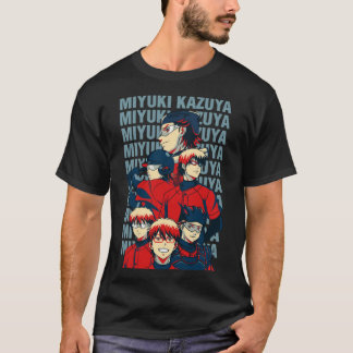 Diamond No Ace Miyuki Kazuya Catcher T Shirt