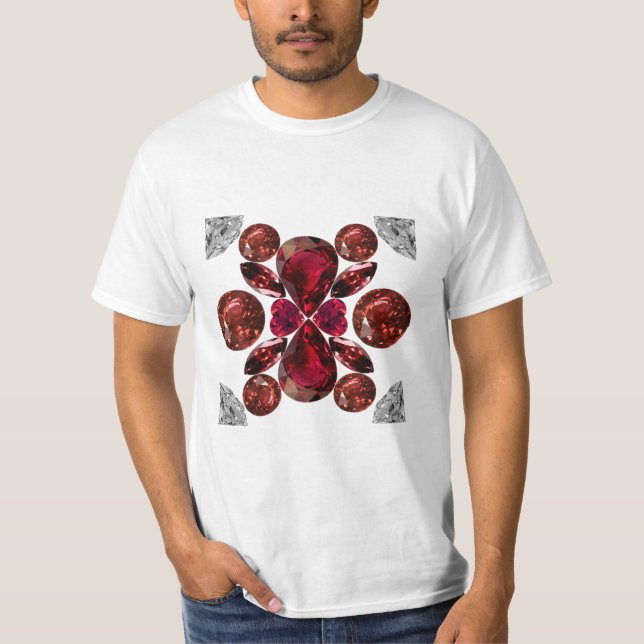 Diamond och Ruby T Shirt (Framsida)