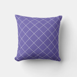 Diamond Pattern purple Kudde