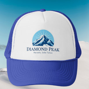 Diamond Peak Nevada Lake Tahoe skidområde mössa Keps