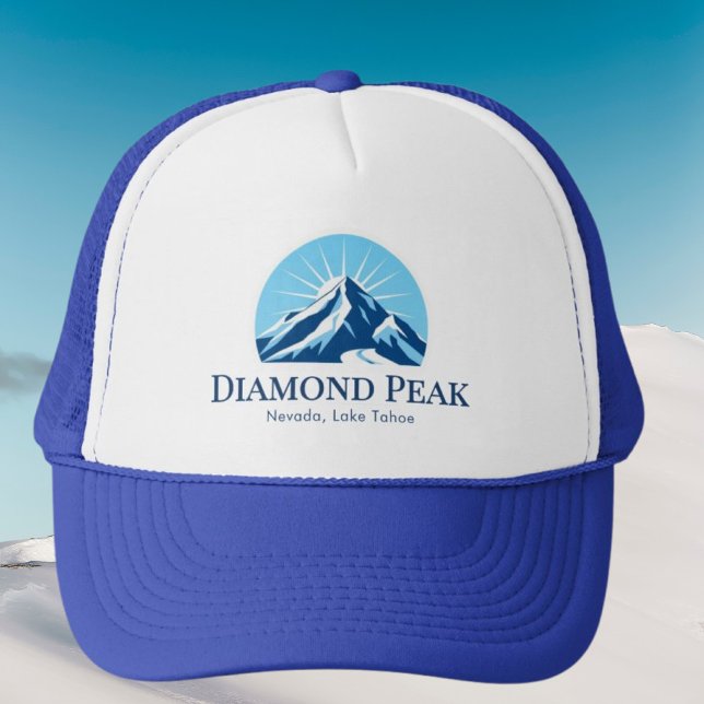 Diamond Peak Nevada Lake Tahoe skidområde mössa Keps (Skapare uppladdad)