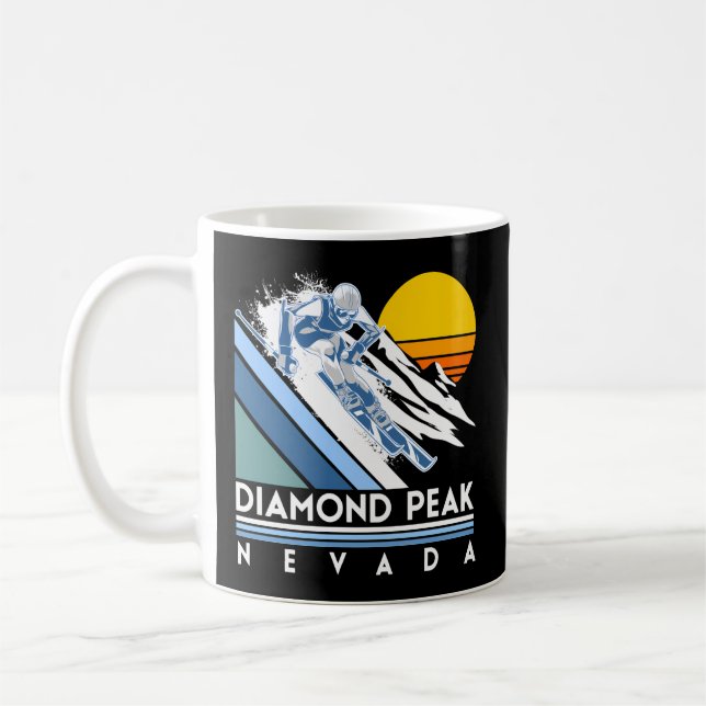 Diamond Peak Nevada Ski Kaffemugg (Vänster)