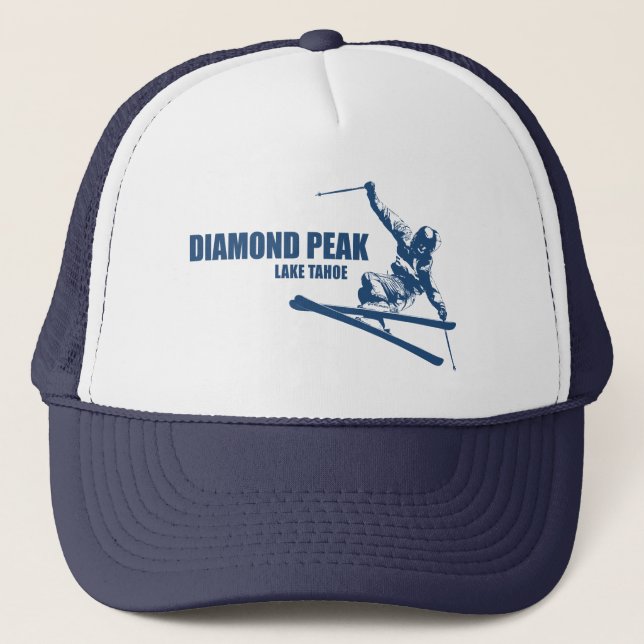 Diamond Peak Sjö Tahoe Skier Keps (Framsida)
