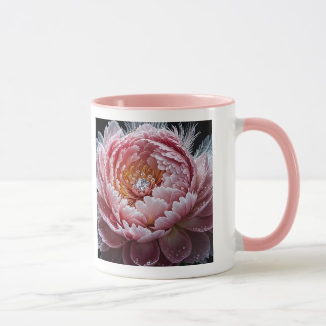 Diamond Peony Mugg (Höger)