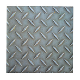 Diamond Plate Steel Kakelplatta