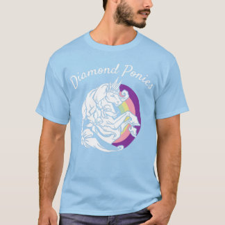 Diamond Ponies Kickball Team Shirt T Shirt