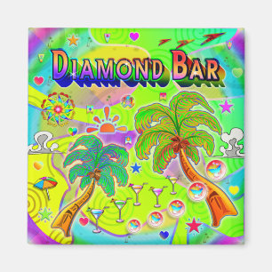 Diamond Pub Mind Focus Magnet