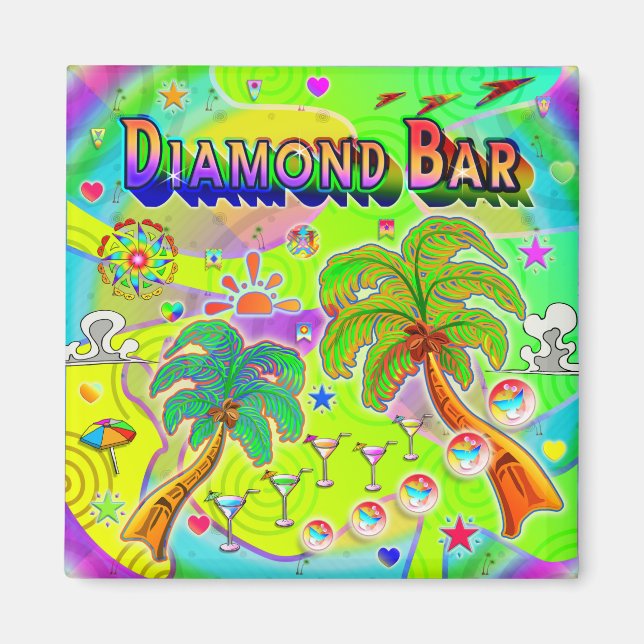 Diamond Pub Mind Focus Magnet (Framsidan)