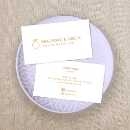 Diamond Ring Bra judlare Visitkort