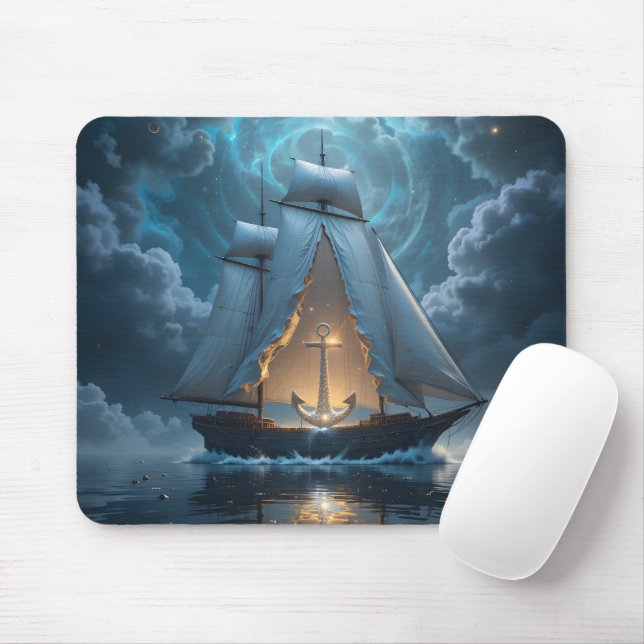 Diamond Sailboat Dream Musmatta (Med mus)