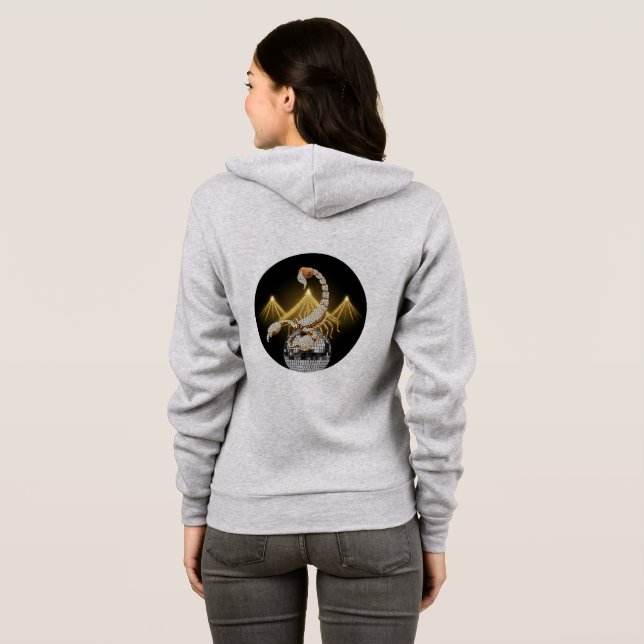 Diamond Scorpion Vegas Hoodie ♏️ ✨ T Shirt (Hel baksida)