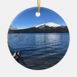 Diamond Sjö, Oregon Julgransprydnad Keramik