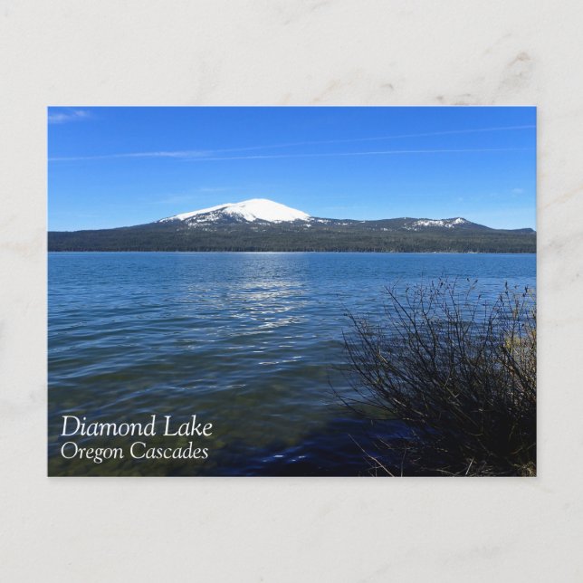 Diamond Sjö, Oregon Vykort (Framsida)