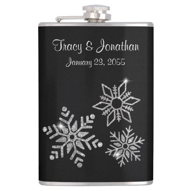 Diamond Snowflakes Wedding Fickplunta (Framsidan)
