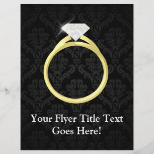 Diamond Solitaire Ring Reklamblad