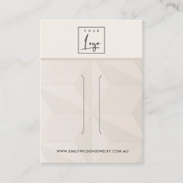  DIAMOND STRUKTUR HAIR CLIP-VISNING VISITKORT