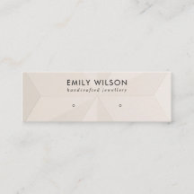  DIAMOND STRUKTUR STUD EARRING VISNING-KORT