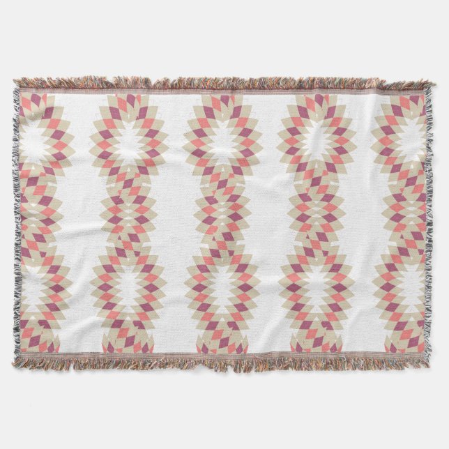 Diamond Swirl Mönster Filt (Framsidan)