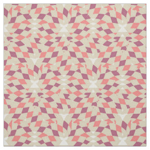 Diamond Swirl Mönster Tyg