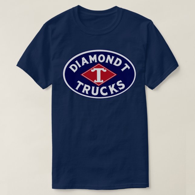 Diamond T Lastbilar T Shirt (Design framsida)
