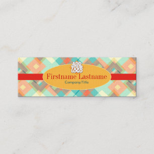 Diamond Textilier Retro Mini Visitkort