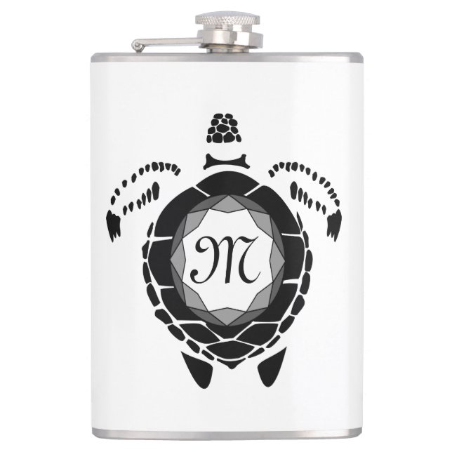 Diamond Turtle Shellback Monogram Fickplunta (Framsidan)