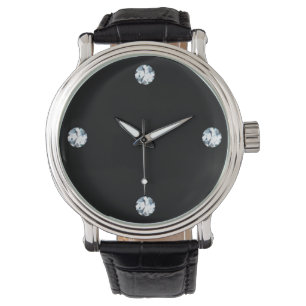 Diamond Watch Faux Diamond Titta Armbandsur