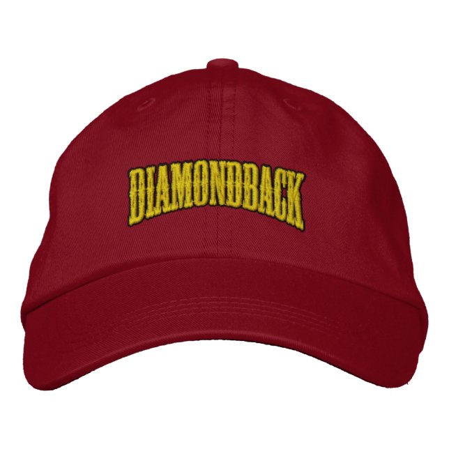 Diamondback Boll Cap Broderad Keps (Framsida)