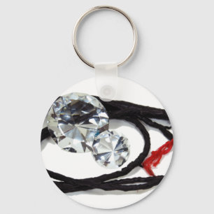 DiamondRough0331091 Nyckelring