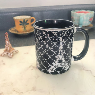 Diamonds Eiffel Torn Mugg