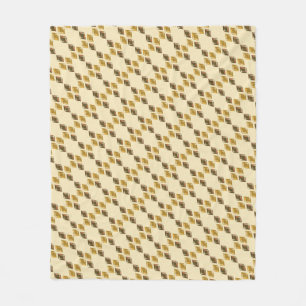 DIAMONDS Golden Fleecefilt