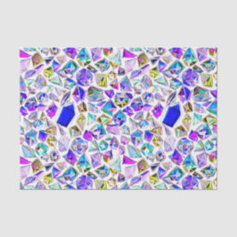 Diamonds in watercolor custom background
